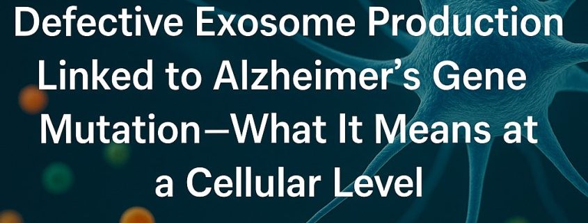 Alzheimers - Exosomes
