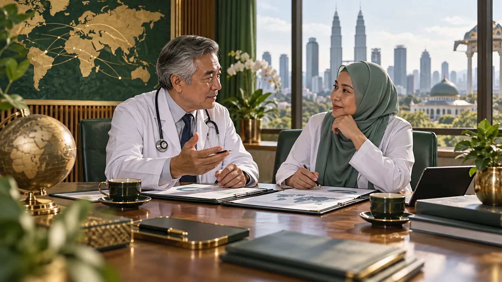 Medical partnership meeting for regenerative medicine collaboration in Malaysia