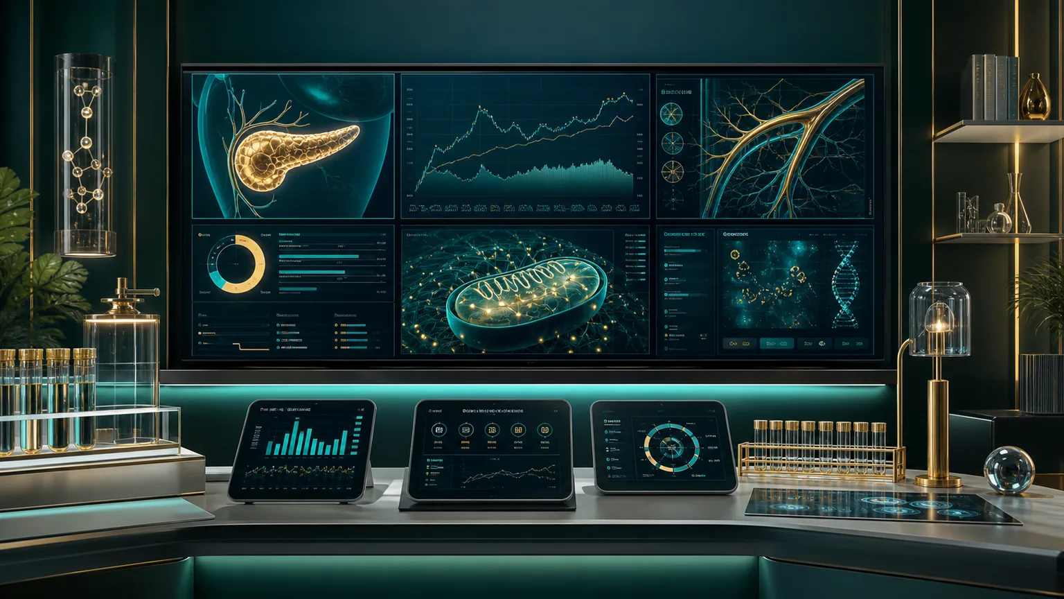 Metabolic and regenerative medicine review illustration for Diabetes Centre Malaysia