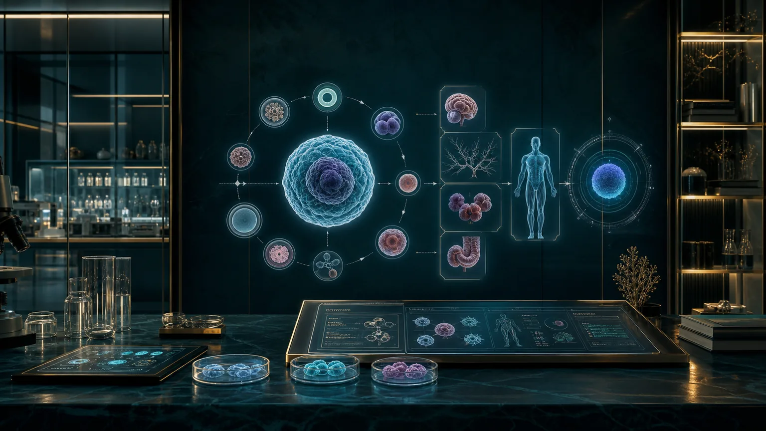 IPS cells regenerative medicine education illustration in Malaysia